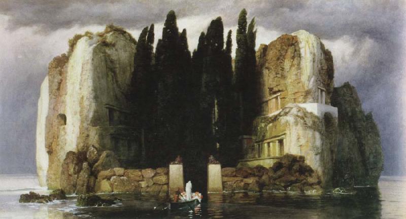 Arnold Bocklin the lsland of the dead China oil painting art